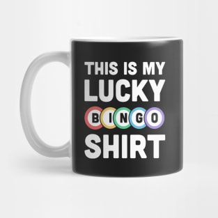 This Is My Lucky Bingo Shirt Mug